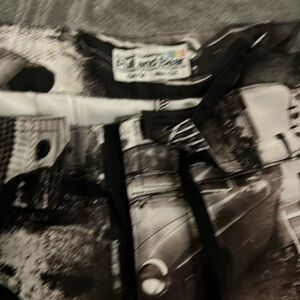 Mens Pull and Bear Board Shorts